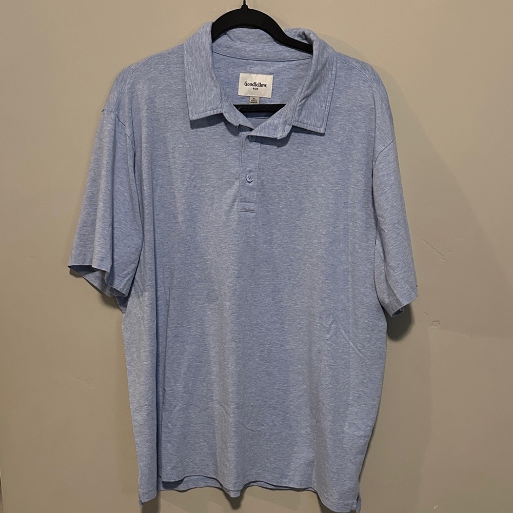 Goodfellow & Co Men's Sky Blue Polo Shirt